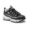 Skechers D'Lites Now&Then 11923 BKSL Γυναικείο Sneaker Μαύρο/Ασημί