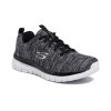 Skechers Graceful Twisted Fortune 12614 BKW Γυναικείο Sneaker Μαύρο/Λευκό