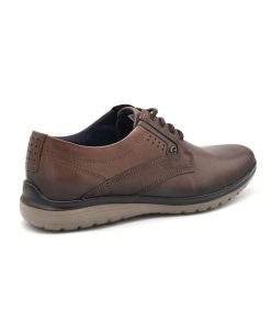 Pegada 125901-02 Ανδρικό Δερμάτινο Casual Δετό Καφέ