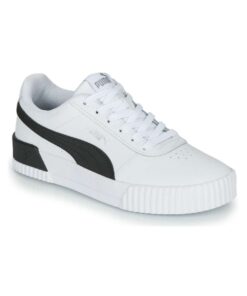 puma carina l sneaker dermatino gynaikeio