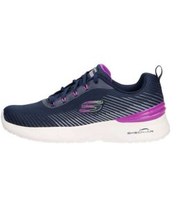 skechers skech air dynamight 149669 nvpr gynaikeio sneaker mple