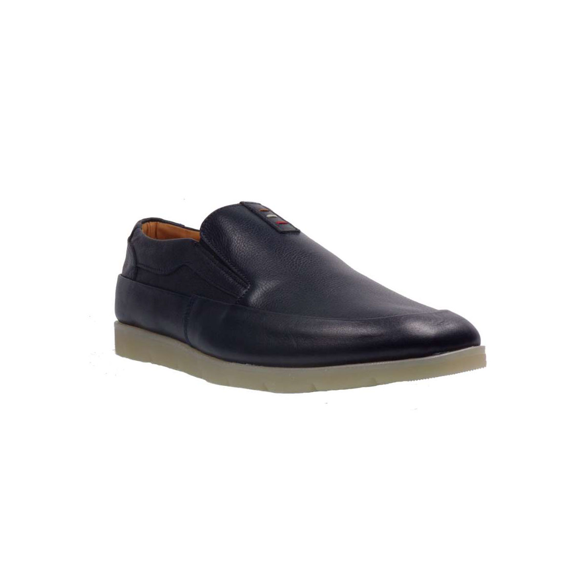 Boster 12-85 Slip On Casual Δερμάτινο Μπλέ