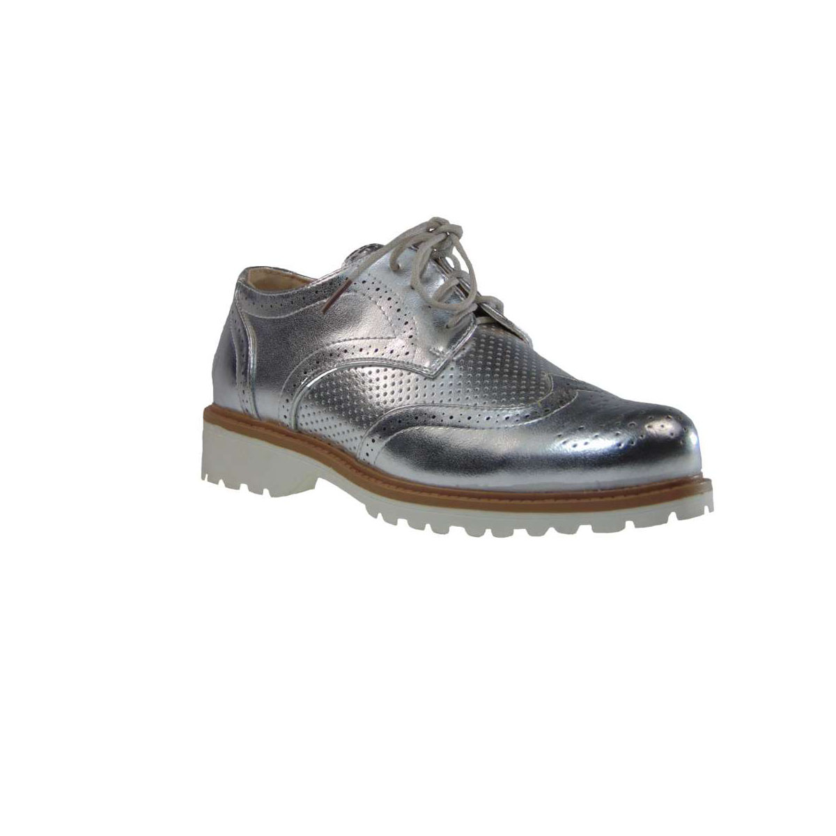 Flyfor 528 Γυναικείο Oxford Ασημί