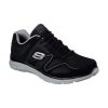 Skechers Satisfaction- Flash Point 58350/BKGY Ανδρικό sneaker Μαύρο