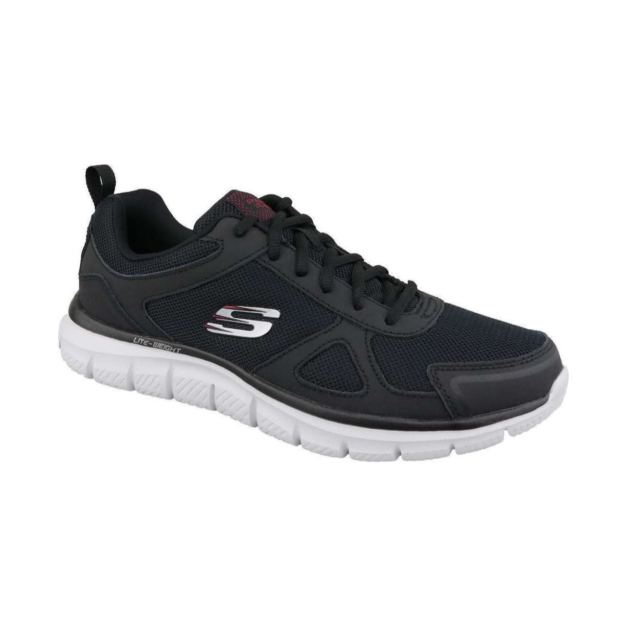 Skechers Track Scloric 52631/BKRD Ανδρικό Sneaker Μαύρο/Κόκκινο