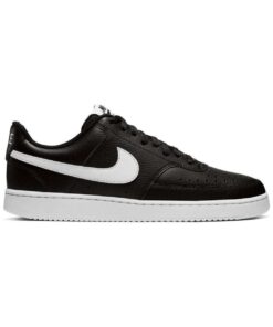 Nike Court Vision Lo CD5463-001 Ανδρικό Δερμάτινο Sneaker Μαύρο