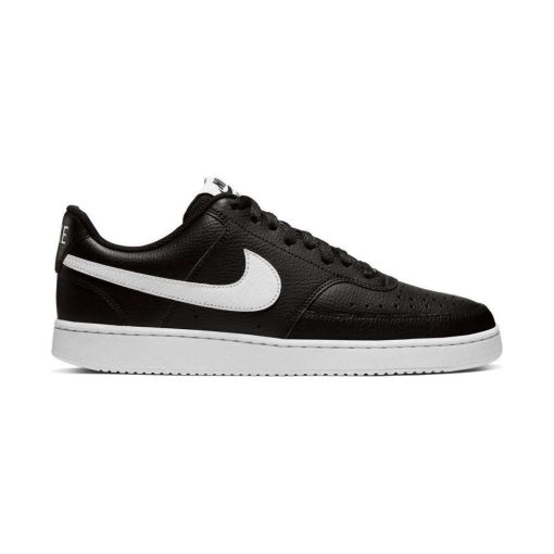 Nike Court Vision Lo CD5463-001 Ανδρικό Δερμάτινο Sneaker Μαύρο