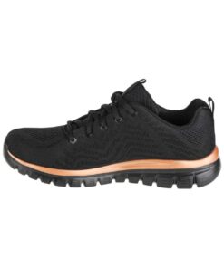 skechers 12615 bkrg gynaikeio sneaker mayro