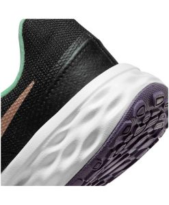 nike revolution 6 gynaikeio athlitiko mayro