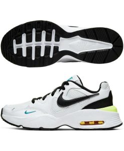 nike air max fusion aulhtiko gynaikeio paidiko leyko mayro