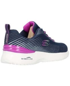 skechers skech air dynamight 149669 nvpr gynaikeio sneaker mple