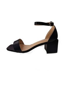 Tsimpolis Shoes D386 Γυναικείο Πέδιλο Μαύρο