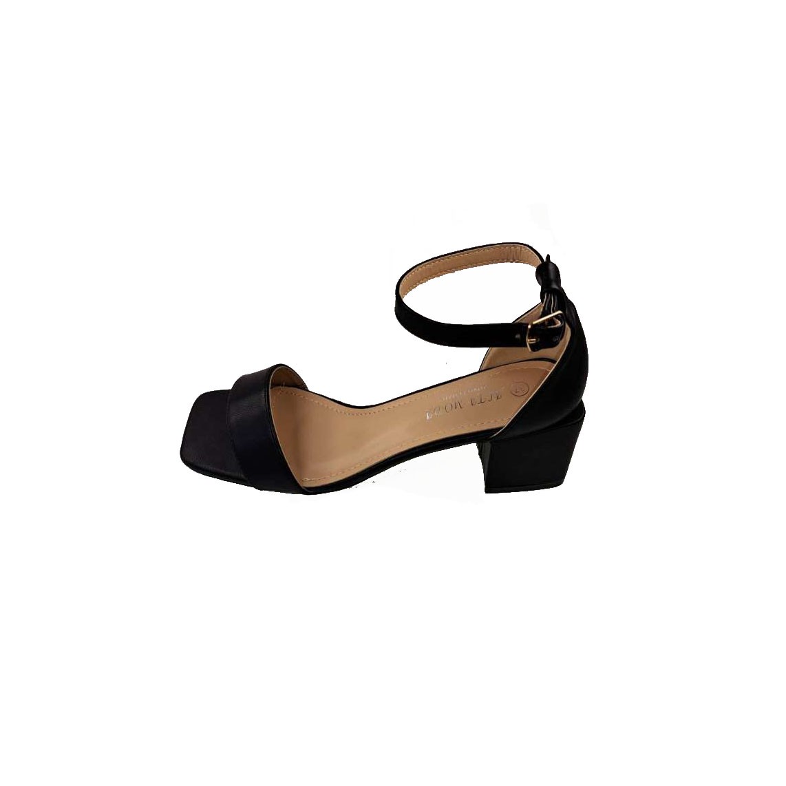Tsimpolis Shoes D386 Γυναικείο Πέδιλο Μαύρο