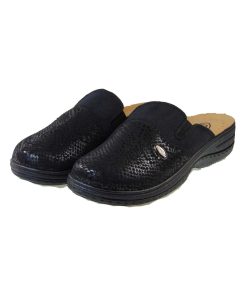 Comfort shoes 529/BIC-01 Ανατομική Παντόφλα Σπιτιού Μαύρο