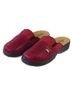 Comfort shoes 529/BIC-04 Ανατομική Παντόφλα Σπιτιού Μπορντό