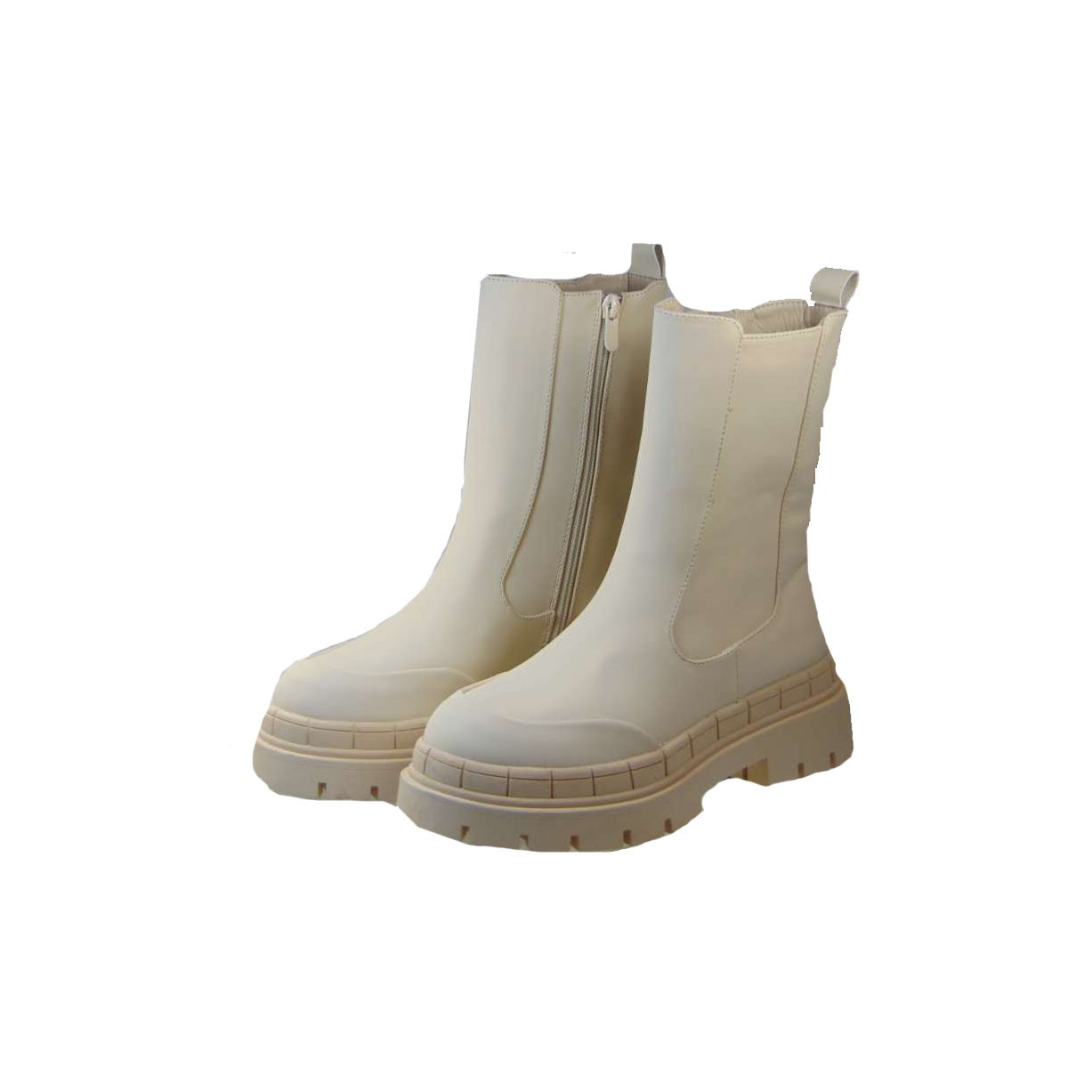 Tsimpolis Shoes DQY2973-010 Γυναικείο Μποτάκι Μπεζ
