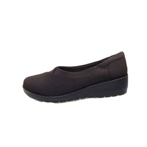 Tsimpolis Shoes LBS6088-003 Γυναικείο Slip On Από Ενισχυμένο Stretch Καφέ