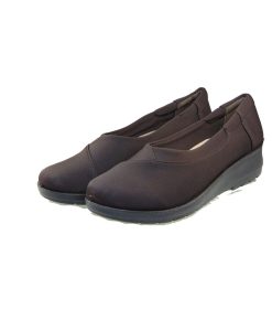 Tsimpolis Shoes LBS6088-003 Γυναικείο Slip On Από Ενισχυμένο Stretch Καφέ