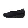 Tsimpolis Shoes LBS6088-001 Γυναικείο Slip On Από Ενισχυμένο Stretch Μαύρο