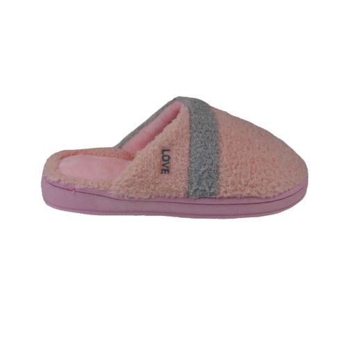 Tsimpolis Shoes TS810-07 Γυναικεία Παντόφλα Σπιτιού Love Ροζ