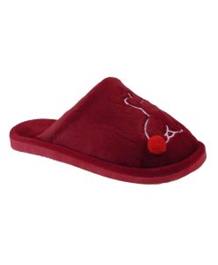 Tsimpolis Shoes TS812-08 Γυναικεία Παντόφλα Σπιτιού Κουνελάκι Κόκκινη