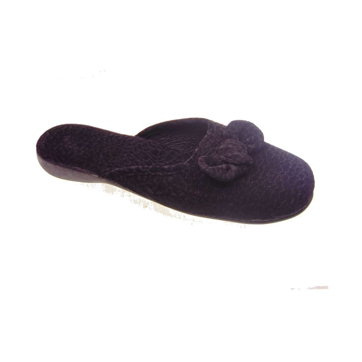 Tsimpolis Shoes Z64 Γυναικεία Παντόφλα Σπιτιού Μαύρη