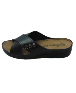 Tsimpolis Shoes TS6070 Γυναικεία Παντόφλα Μαύρη