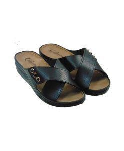 Tsimpolis Shoes TS6070 Γυναικεία Παντόφλα Μαύρη