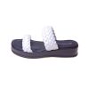 Tsimpolis Shoes 1050703-11 Γυναικεία Παντόφλα Λευκή