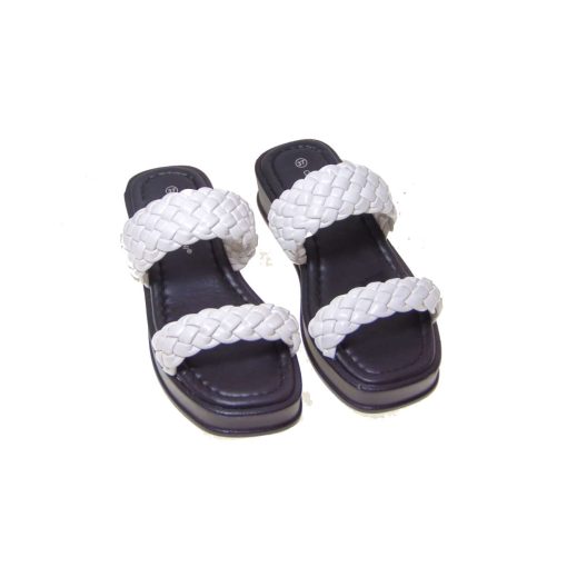 Tsimpolis Shoes 1050703-11 Γυναικεία Παντόφλα Λευκή