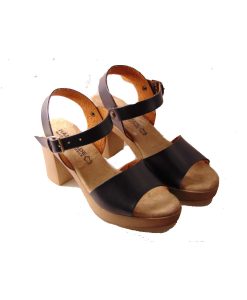Tsimpolis Shoes 202-01 Γυναικείο Πέδιλο Μαύρο