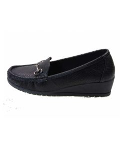 Salvatore Shoes CYM-121 Γυναικείο Μοκασίνι Μαύρο