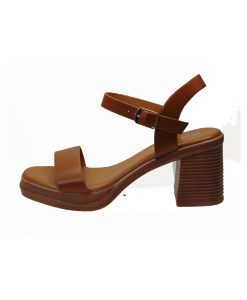 Tsimpolis Shoes Ν22-927 Γυναικείο Πέδιλο Κάμελ