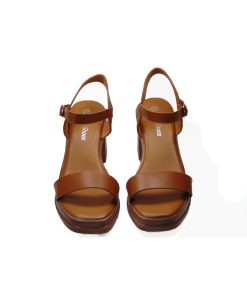 Tsimpolis Shoes Ν22-927 Γυναικείο Πέδιλο Κάμελ