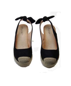 Tsimpolis Shoes HC569 Γυναικεία Πλατφόρμα Μαύρη