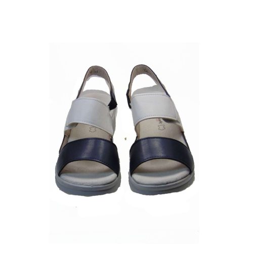 Comfort Shoes TLH-95 Γυναικείο Πέδιλο Μπλε/Λευκό