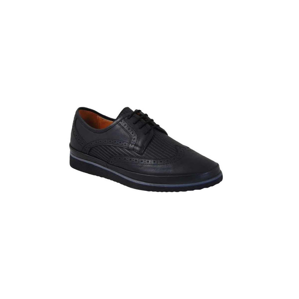 Tsimpolis Shoes 1158 Oxford Δερμάτινο Ανατομικό Μαύρο