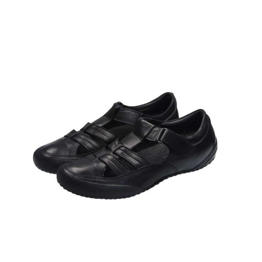 Salvatore Shoes 0675-001 Γυναικείo Δερμάτινo Casual Μαύρο