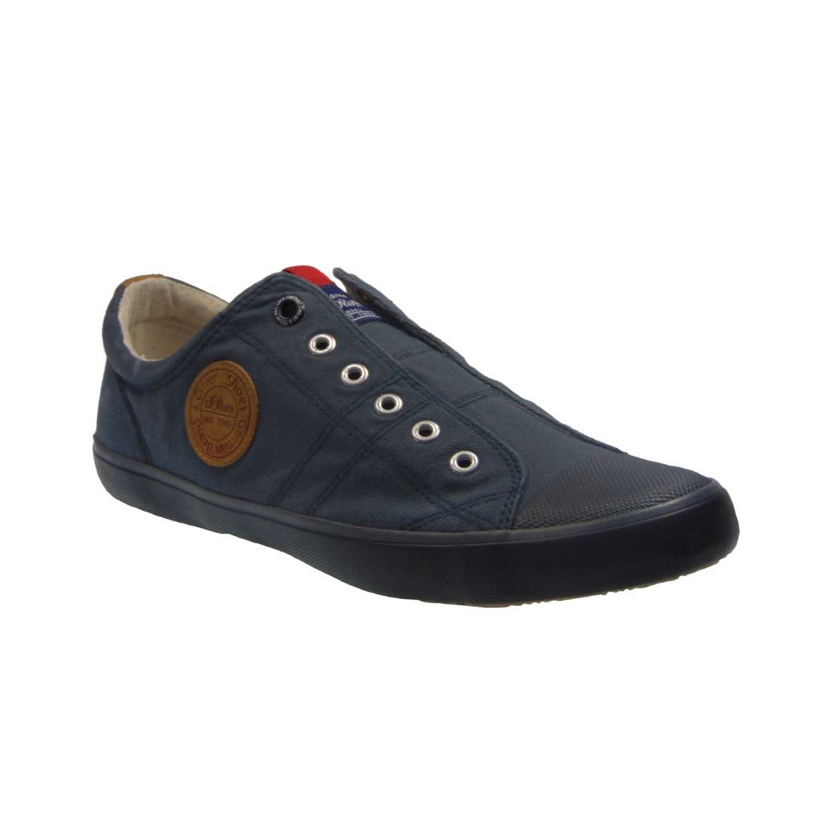 S.Oliver 5-14604-20-704 Casual Slip On Απο Ύφασμα Πετρόλ