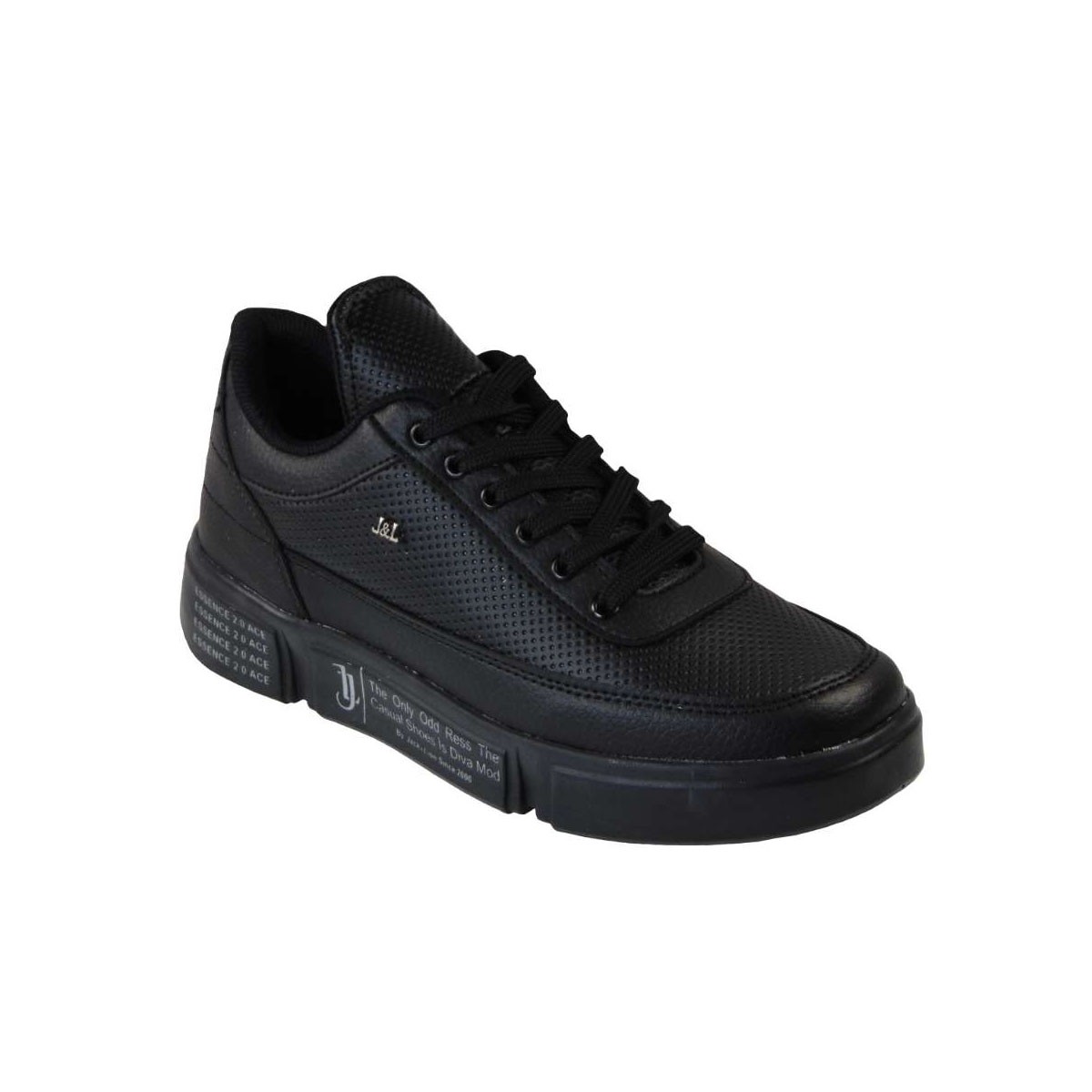 Tsimpolis Shoes Χ-20 Sneaker Ανδρικό Από Τεχνόδερμα Μαύρο