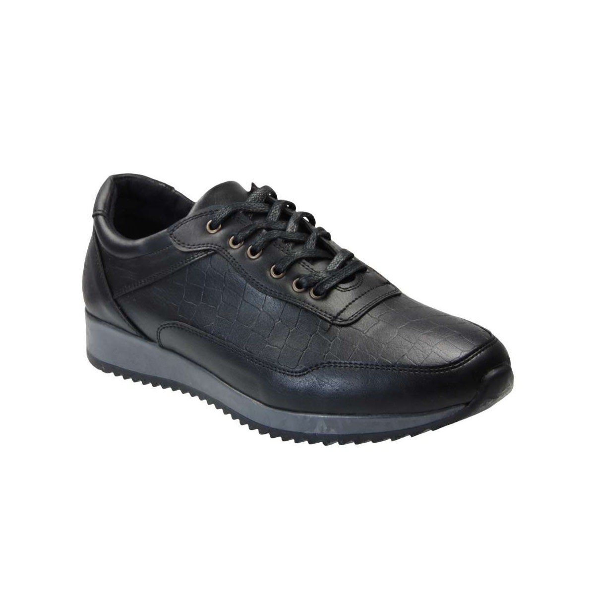 Tsimpolis Shoes A221 Ανδρικό Casual Από Τεχνόδερμα Μαύρο