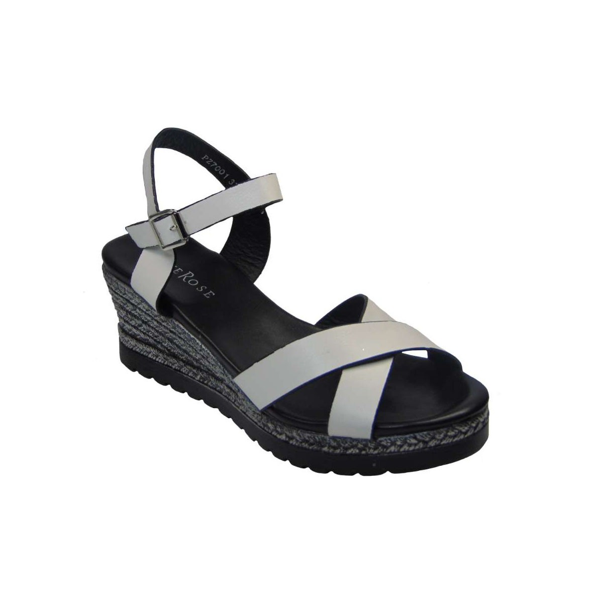 Dame Rose PZ7001 Casual Πλατφόρμα Απο Τεχνοδέρμα Λευκή