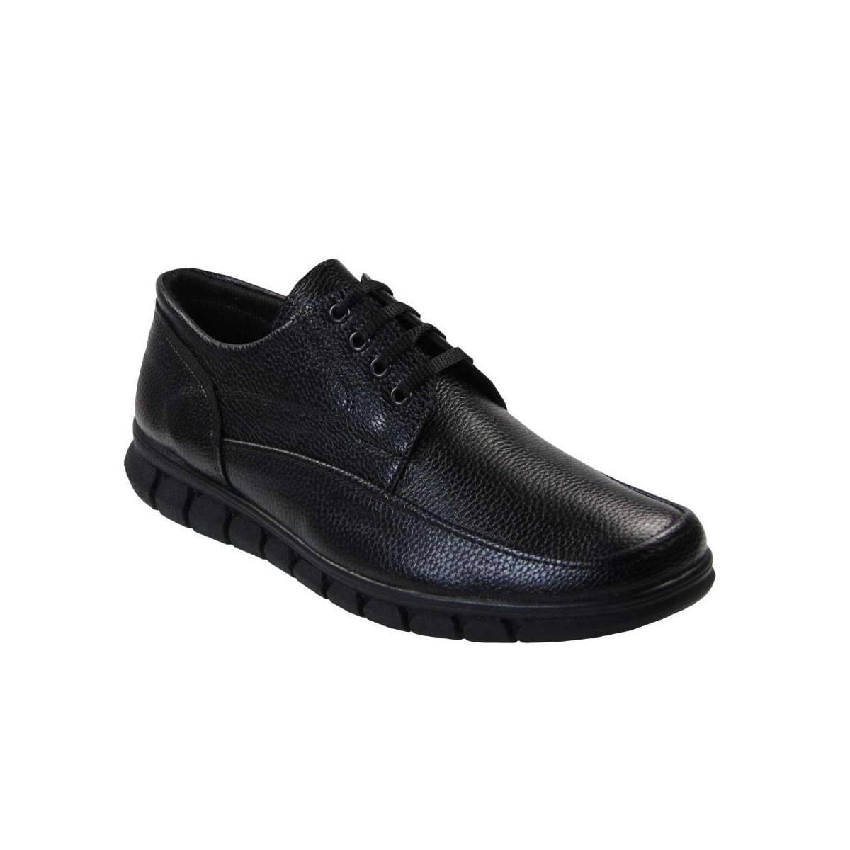 Tsimpolis Shoes 450 Ανδρικό Casual Δετό Από Τεχνόδερμα Μαύρο