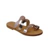 tsimpolis shoes gynaikeia pantofla dermatinh xalkinh