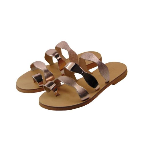 tsimpolis shoes gynaikeia pantofla dermatinh xalkinh