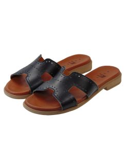 tsimpolis shoes gyanikeia pantofla dermatinh mayrh