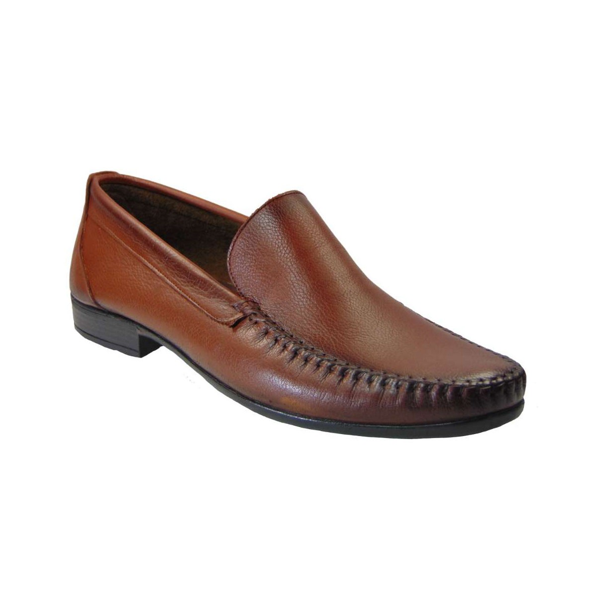 Tsimpolis Shoes 708 Slip On Απο Γνήσιο Δέρμα Ταμπά