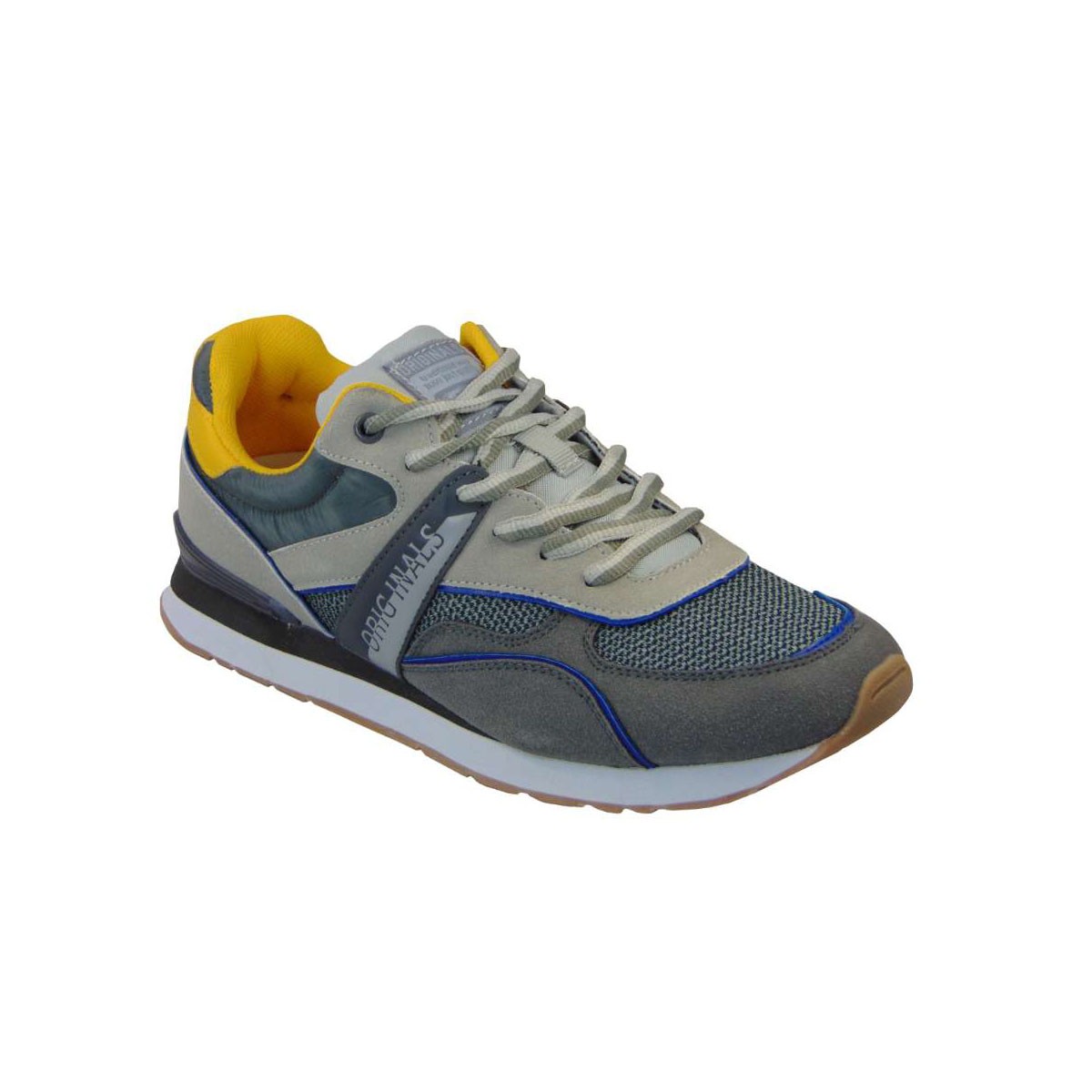 Montefiori MF1917Α Ανδρικό Sneaker Από Τεχνόδερμα Ανθρακί