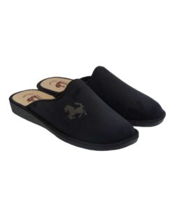 tsimpolis shoes pantofla spitiou apo veloudo mayrh