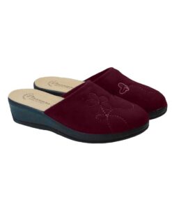 Tsimpolis Shoes 12096 Ανατομική Παντόφλα Σπιτιού Μπορντό